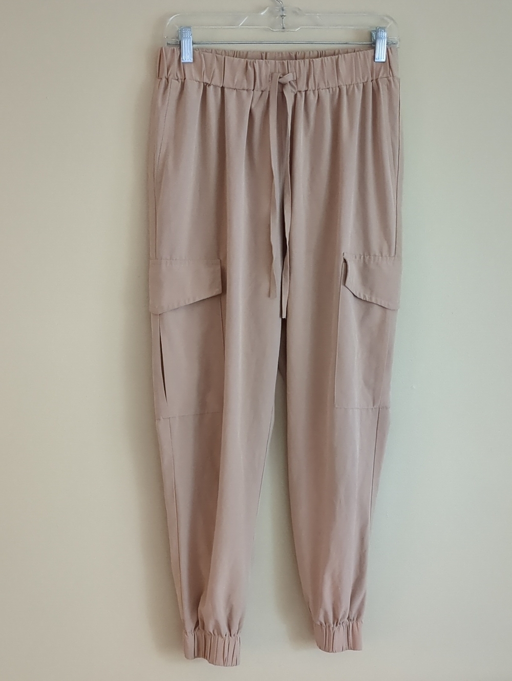 Medium Soho Apparel Cargo Pocket Pull On Casual Pants
